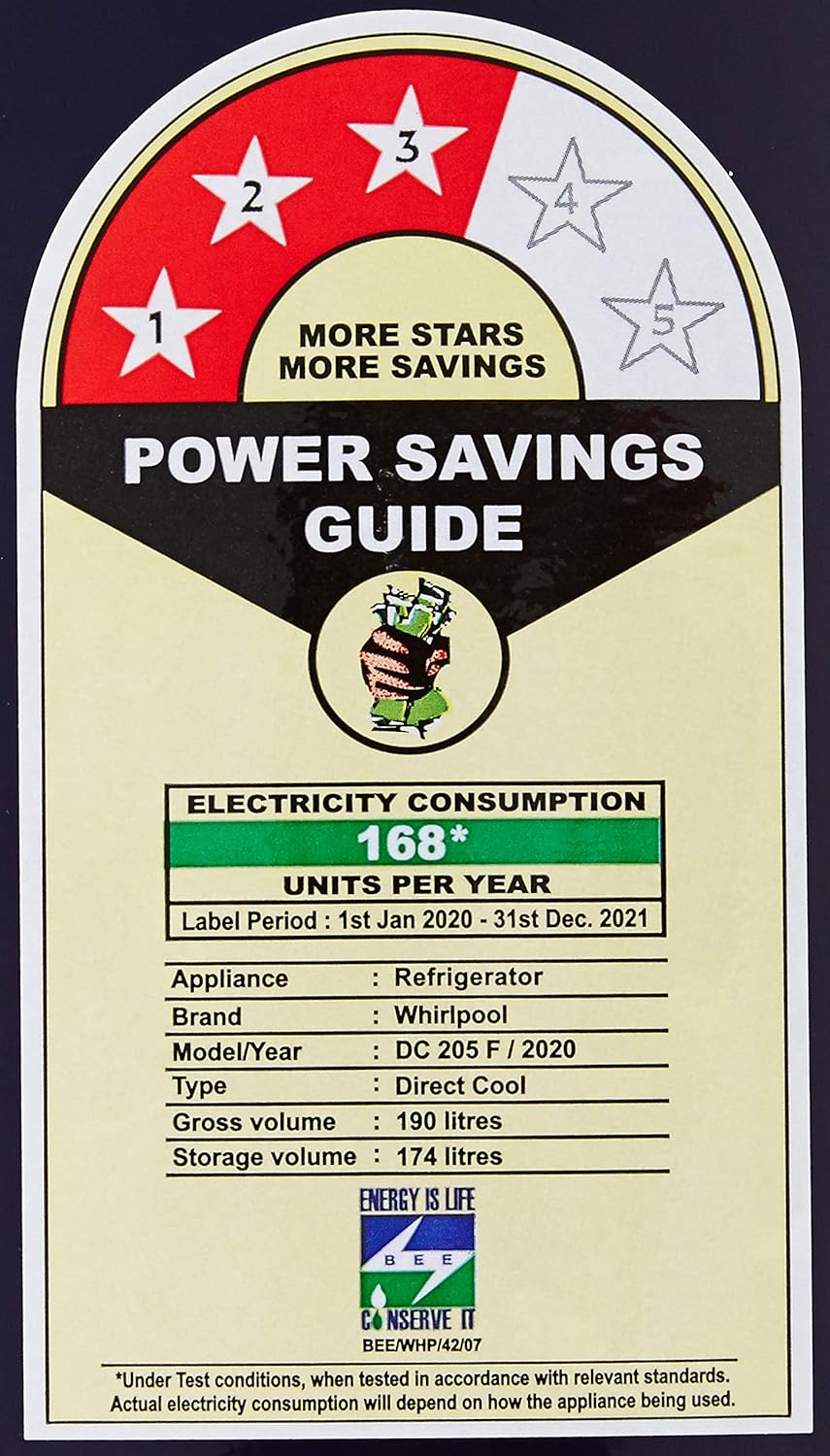 LG 190 L 4 Star Inverter DirectCool Single Door Refrigerator GL