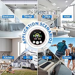 Carbon Monoxide Detectors, 5-in-1 Plug in Natural