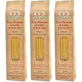 Rustichella d'Abruzzo Capellini Angel Hair Pasta (Pack of 3), 500g Each - Classic Durum Wheat Pasta from Italy, Perfect for Soups &amp; Light Sauces