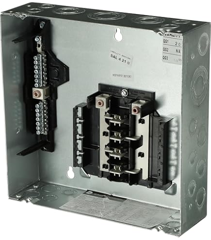 Siemens E0816ML1125S EQ 125 A, 8 espaces, 16 circuits, centre de charge