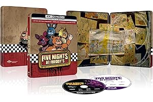 Five Nights at Freddy's - Limited Edition Steelbook 4K Ultra HD + Blu-ray (Bilingual)