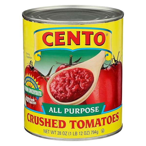 CENTO FOODS, CRUSHED TOMATOES, 28 OUNCE