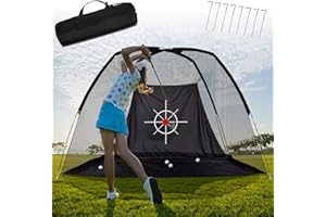 Gulfmore Golf Practice Hitting Net Golf Swing Net Golf Hitting Net Golf Practice Backyard Driving Golf Hitting Practice Net Golf Hitting Target Net Premium Quality