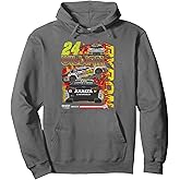 Hendrick Motorsports William Byron No. 24 Flames Camaro Pullover Hoodie