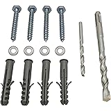 Mounting Dream Concrete Wall Anchors 3/8" x 2" TV Mounting Hardware ...