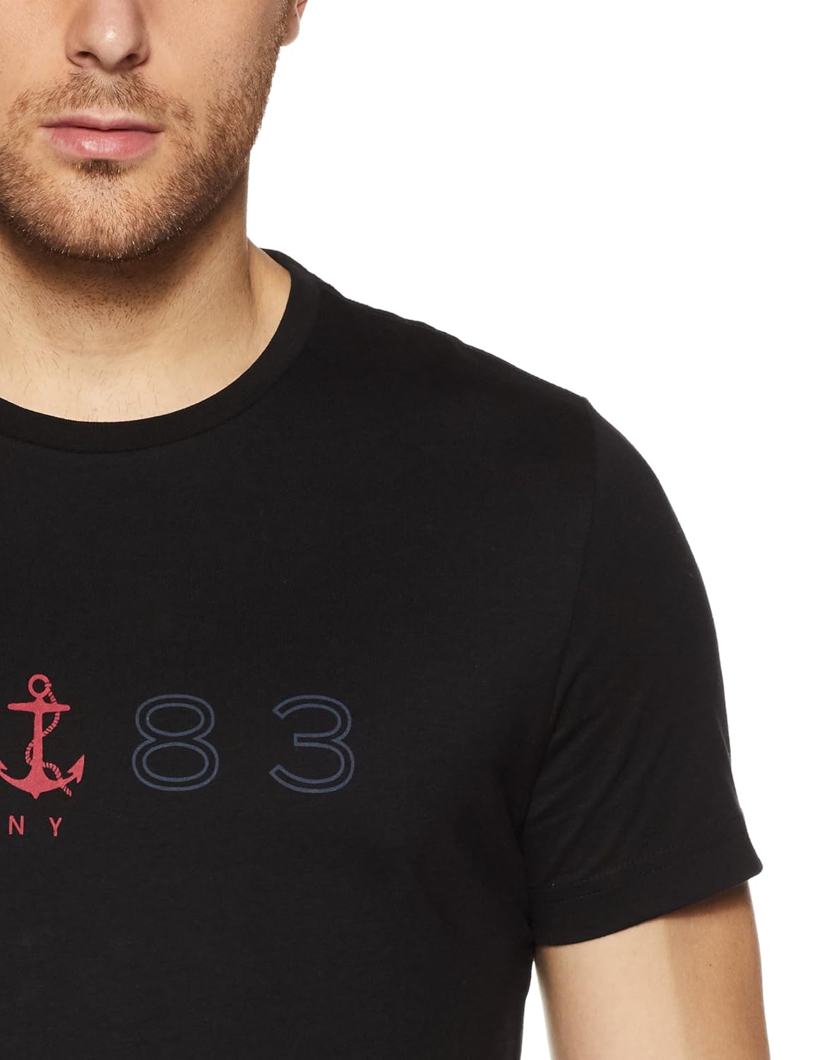 nautica men's printed slim fit t-shirt