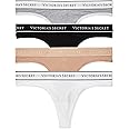 Victoria's Secret Women's Cotton Logo Thong Underwear, Panties for Women, Multi Pack (XS-XXL)
