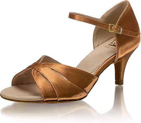 tan sandals mid heel