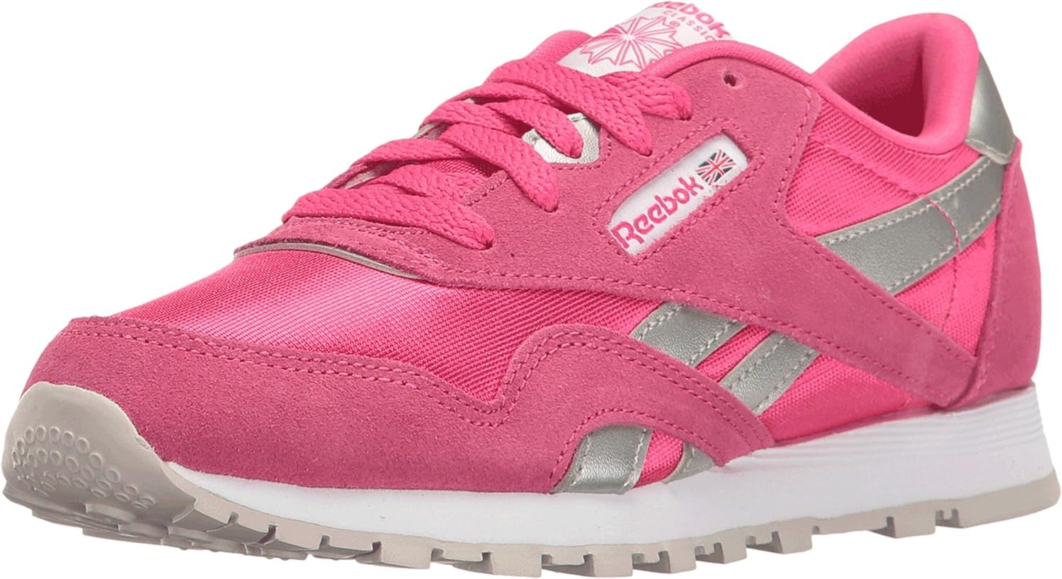 Reebok Kids Girl's Classic Nylon (Little Kid) Rose Rage