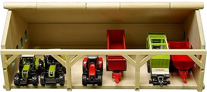 large wooden farm set