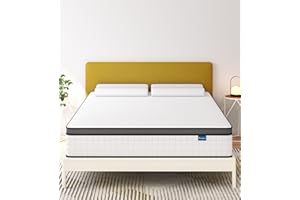 elitespace Full Size Mattress,12 Inch Full Mattress in a Box,Hybrid Memory Foam Spring Full Mattresses,Soft and Comfort Medium Firm Mattress,CertiPUR-US Certified.