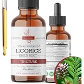 Pura Herba Licorice Root Liquid Extract | Alcohol-Free, Vegan, Non-GMO, Gluten-Free | 2 oz Liquid Herbal Organic Tincture