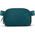 Pander Two Way Zipper Fanny Pack Nylon Everywhere Belt Bag for Women, Water Repellent Waist Packs, Crossbody Bags with Adjustable Strap (Teal Blue).