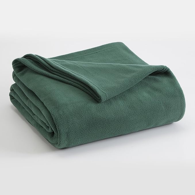 FLEECE BLANKET BY VELLUX Full/Queen, Microfiber, Polar