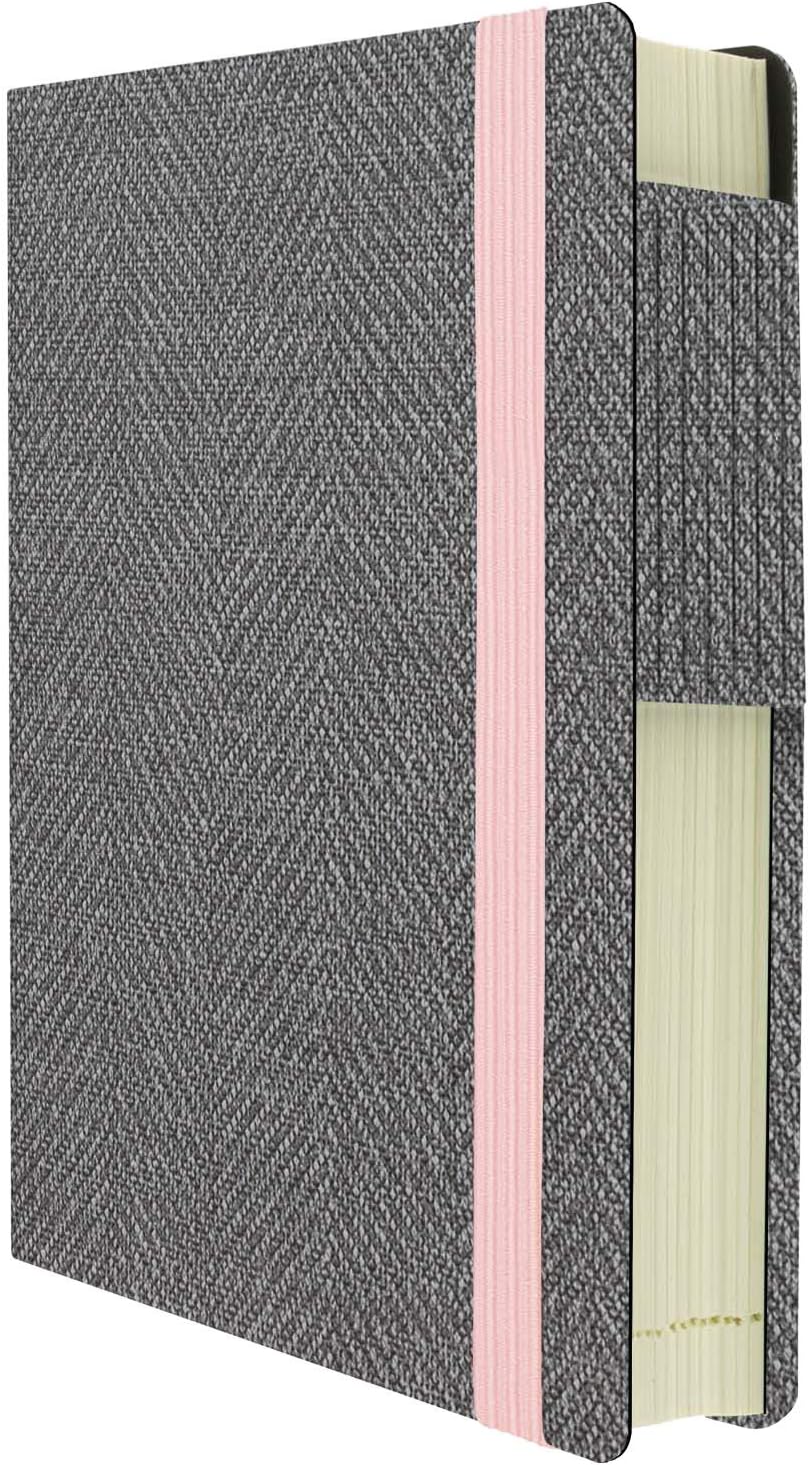 Legami 12-Month Daily Planner - 2020 - Grey Tweed Small Grey - Image 3