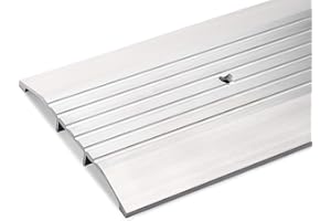 RANDALL MANUFACTURING CO., INC 5" Wide x 1/2" High Corrugated Aluminum Threshold for Exterior Doors, ADA Handicap Accessible, 72 3/4" Long - Made in USA