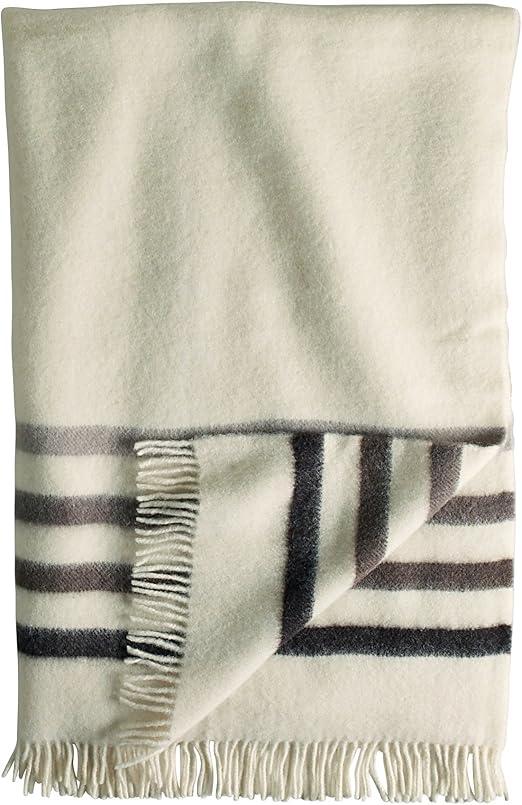 Amazon Com Woolrich Hudson S Bay Capote Throw Pink Strip Throw