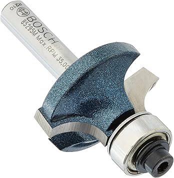 Bosch 85295mc 5 16 In Roundover Router Bit Edge Treatment And