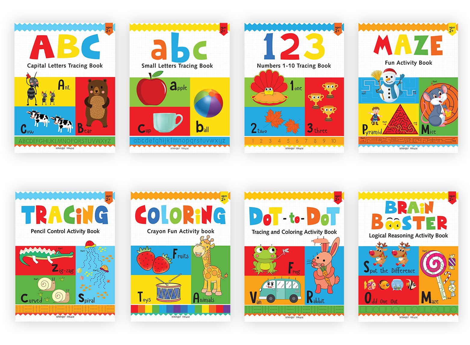 Mua Preschool Complete Learning Activity Pack For Kids (Box Set of 8 ...