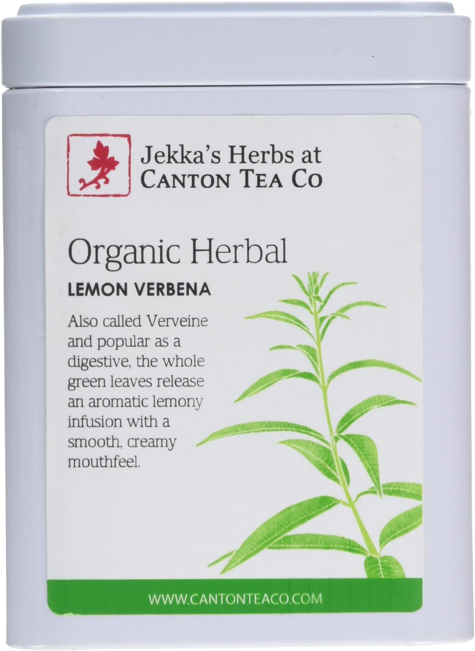 Canton Tea Jekka Organic Lemon Verbena Tea 15 g
