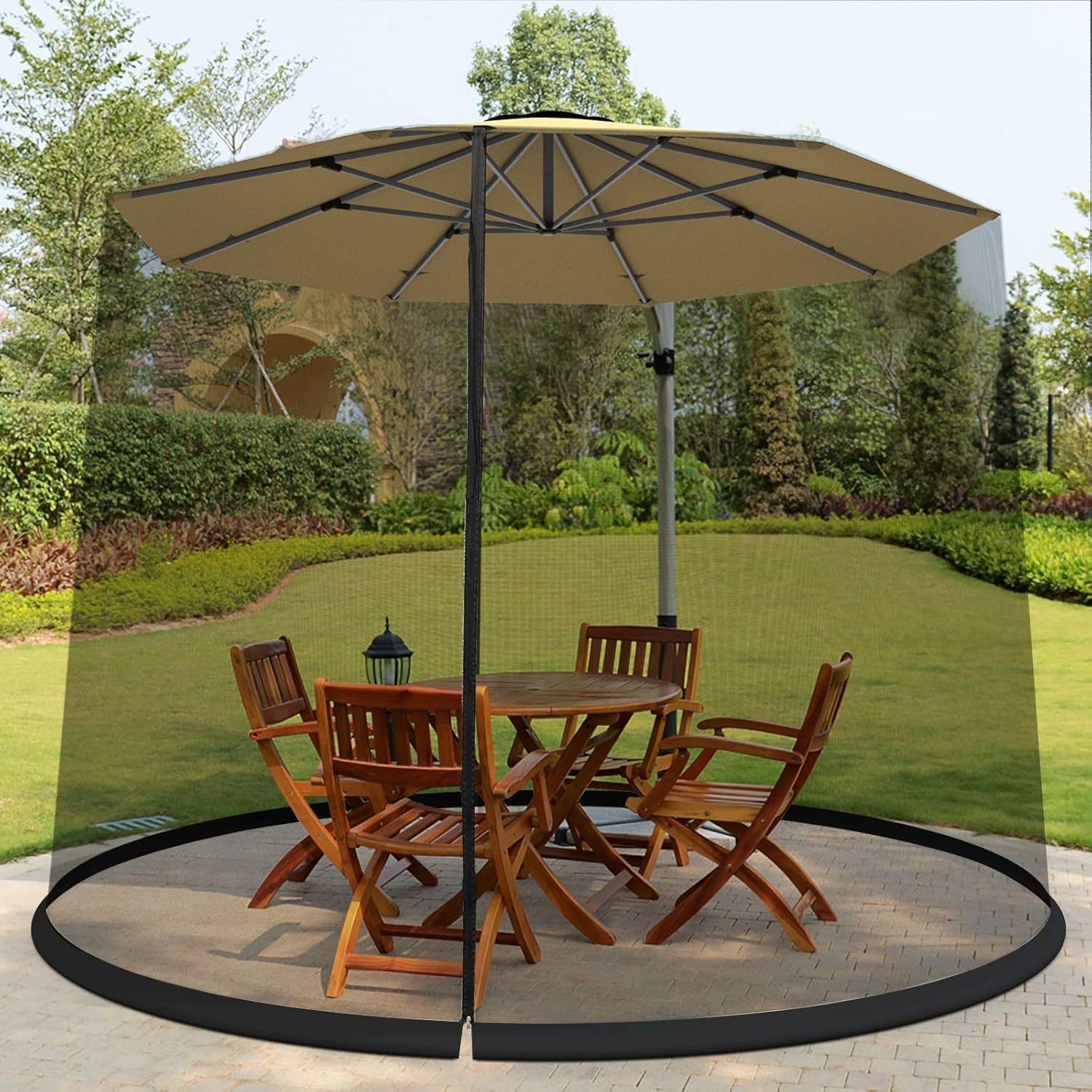 10 ft patio umbrella with stand