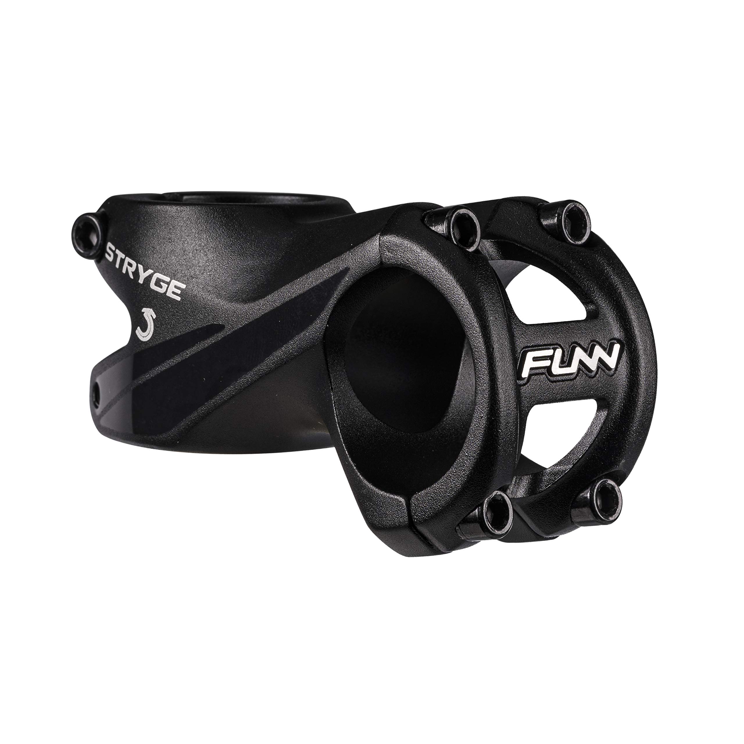 Funn Stryge Bike Drop Stem with -5 Degree - Length 55mm stem with 35mm Bar Clamp, Bike Stem for Mountain Bike, BMX Bike, Road Bike and Gravel Bike (Black)