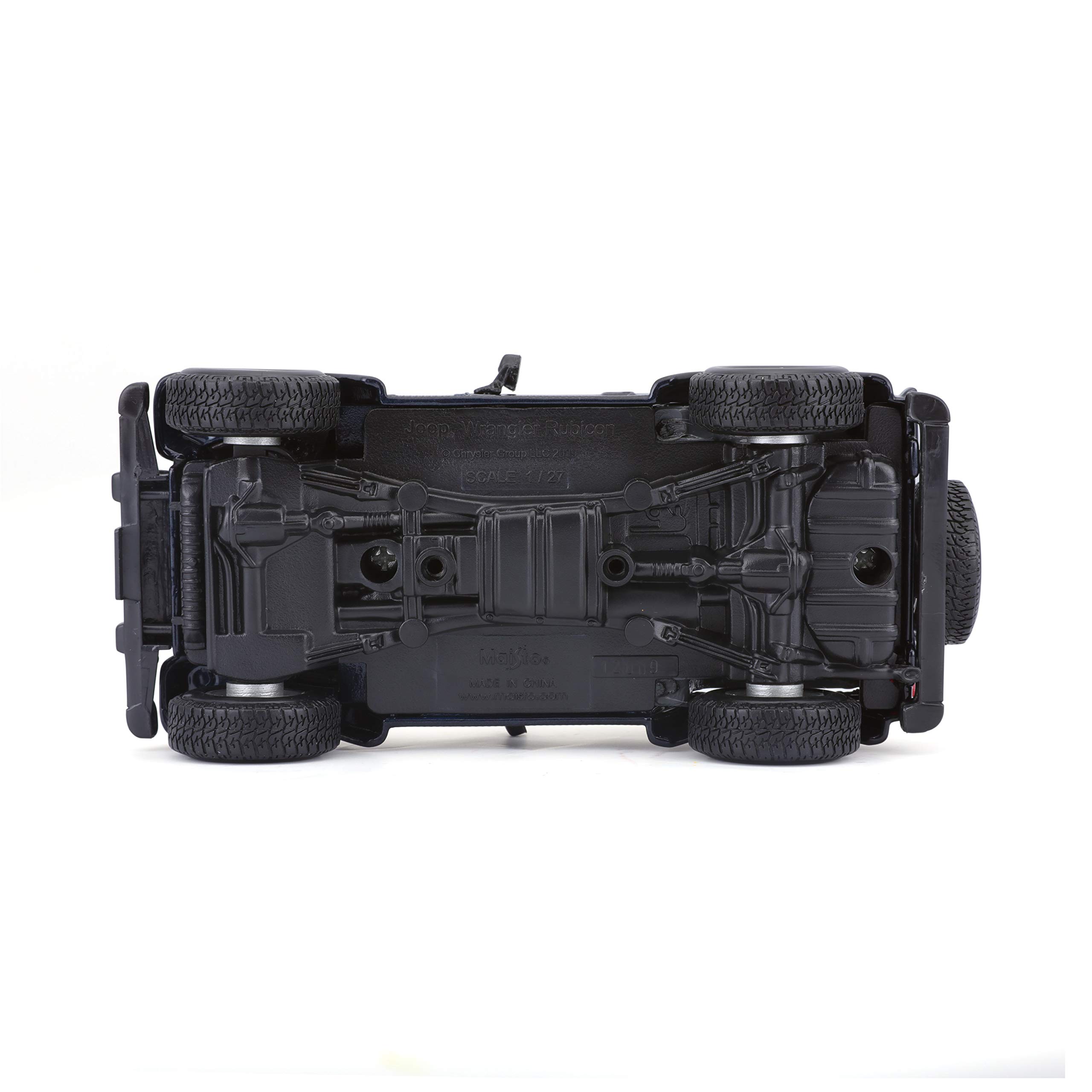Voiture Miniature Jeep Wrangler Rubicon à L'échelle 1:27 - Die-cast (couleur Variable) - Neuf