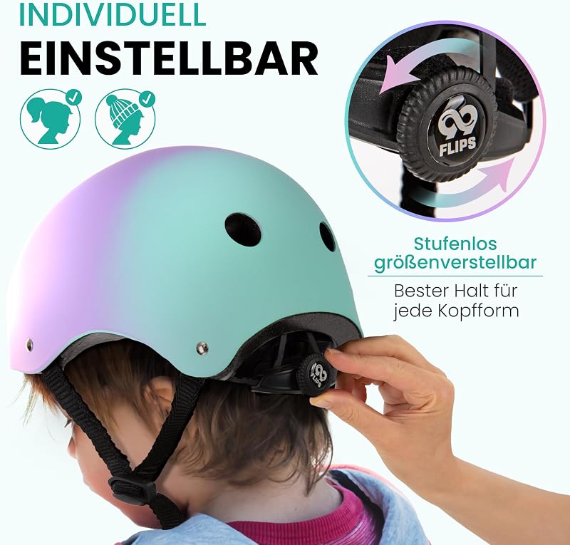 Skaterhelm Kinder - Skater Helm Kinder - Kinderhelm - Scooter Helm