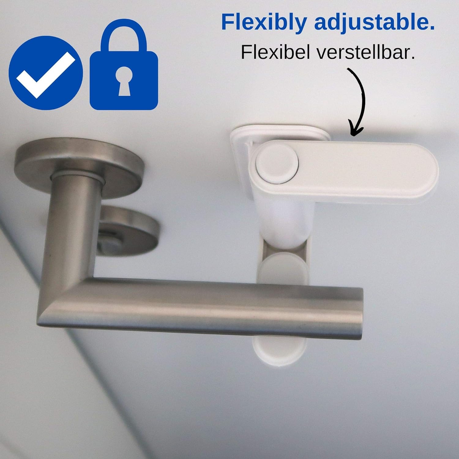 Protecciones y cerraduras muebles Kippsicherung Möbel tope para puerta