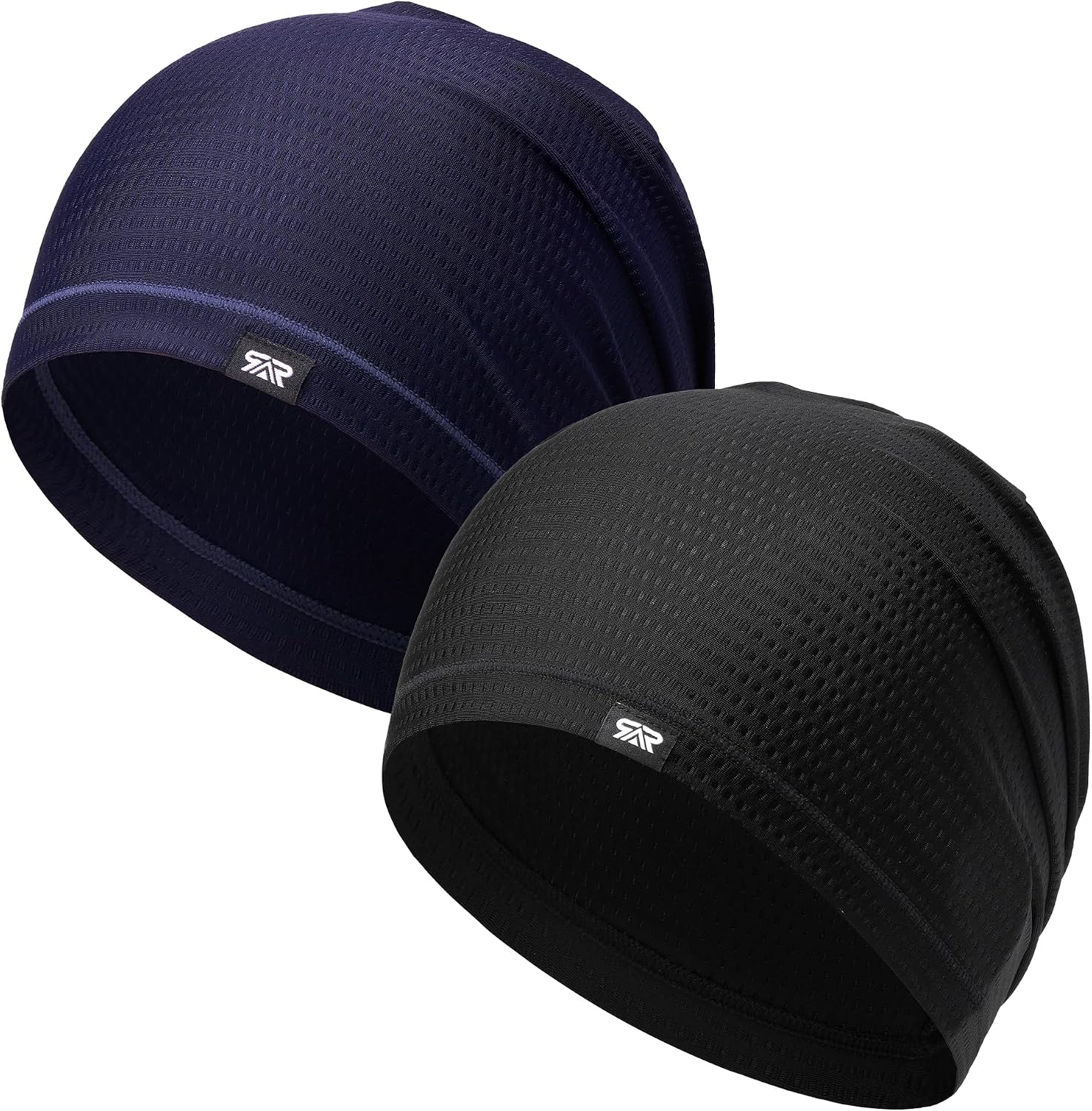 LONGLONG 2 Pack Summer Beanies - Lightweight Breathable Cooling Skull Caps for Women Men Sports & Daily Wear