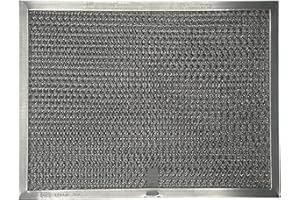 WINDON BAY Stove Range Hood Vent Filter - Premium Aluminum Mesh and Charcoal Carbon Replacement for Broan Range Hoods, 8.5" x 11.25" x 3/8" - 1pk
