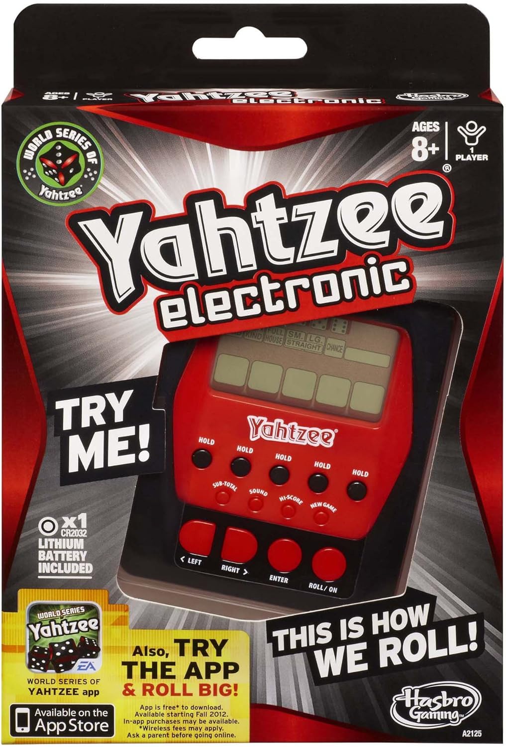Hasbro Gaming Yahtzee Handheld Digital Game: Hasbro: Toys & Games