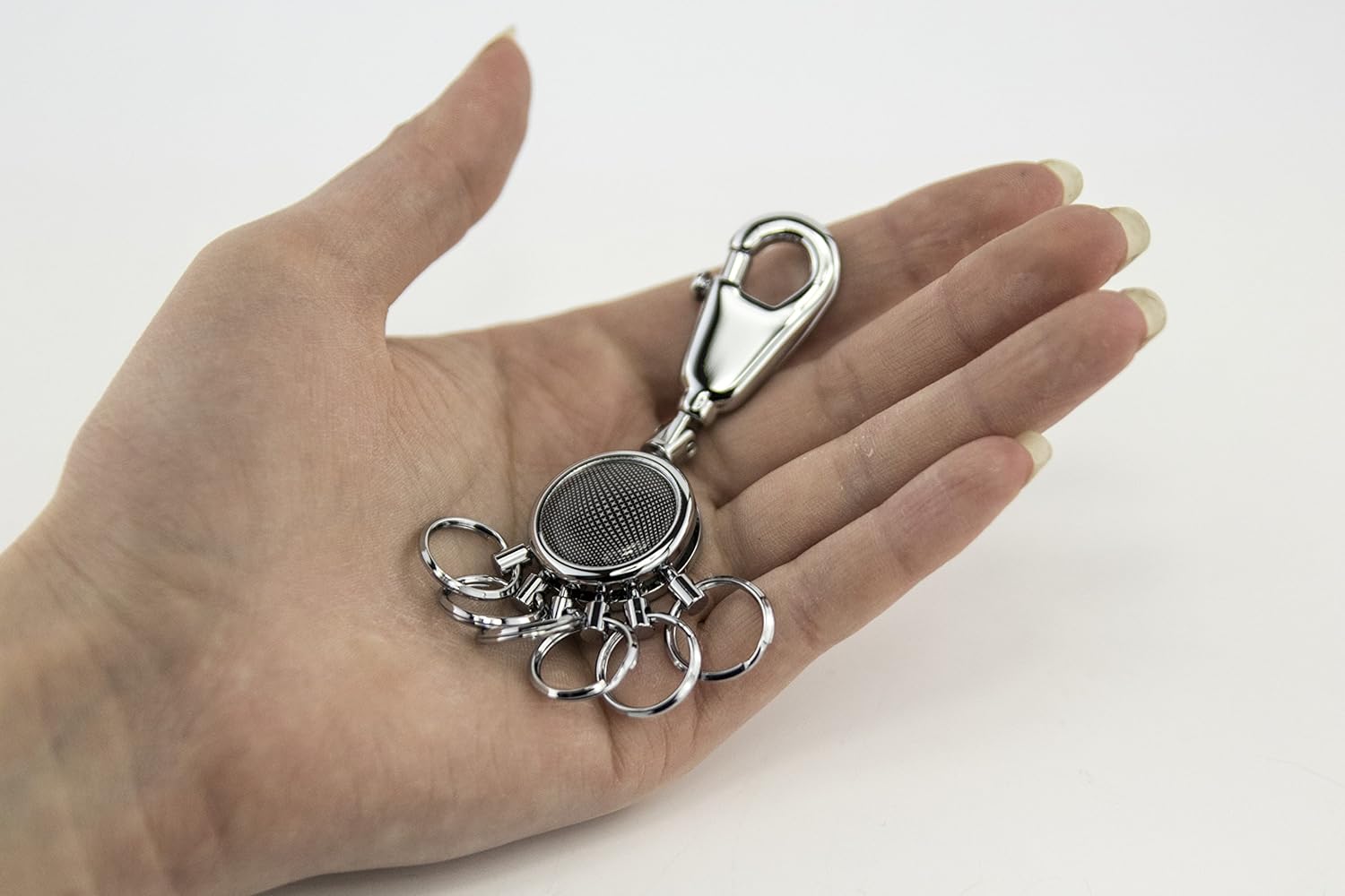 Troika Black Vision Keyring, 9 cm, Multicolour (Schwarz Weiß), 9 centimeters - Image 4