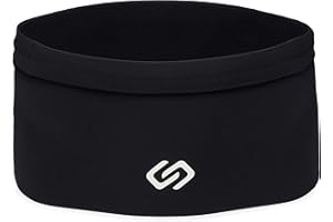 Sporteer Versaflex No-Bounce Running Belt - Fits All Mobile Phones & Large Protective Cases - Secure Travel Money Belt & Medi