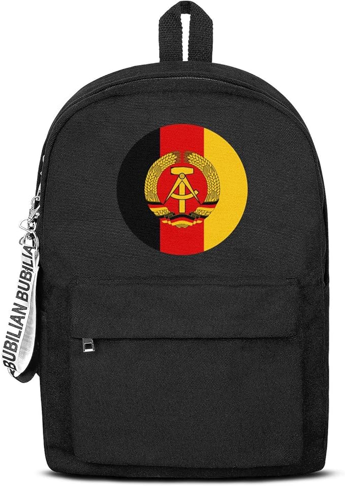 Travel Laptop Backpack German Ground Forces Of NVA Durable