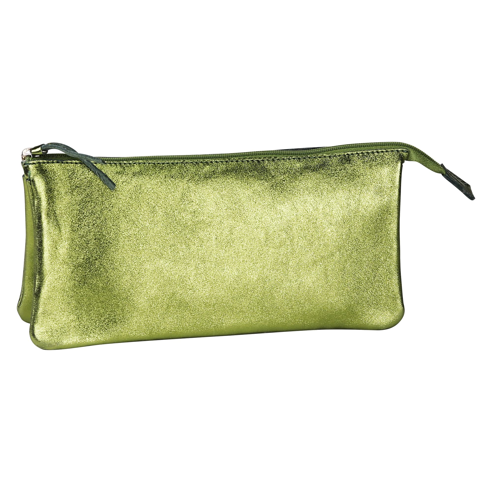 Clairefontaine Cuirisé Pencil Cases, 22 cm, Green (Verde)