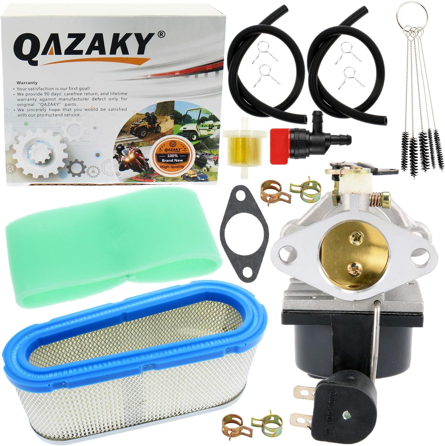 QAZAKY Carburetor Compatible with Tecumseh 640330 640330A 640034 640034A 640072 640072A 640159 OV490EA OHV14 OHV15 OHV16 OHV17 OHV135 OHV140 OHV150 OHV155 OHV160 OHV165 OHV170 OHV175 OHV180