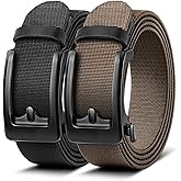 BULLIANT Men Belt Multi-Pack,Stretchable Ratchet Belt Adjustable For Men Gift Golf Casual Jeans Precise Fit