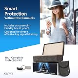 Ananta Faraday Box for Car Keys – Military-Grade RFID Blocking, Grey view 6