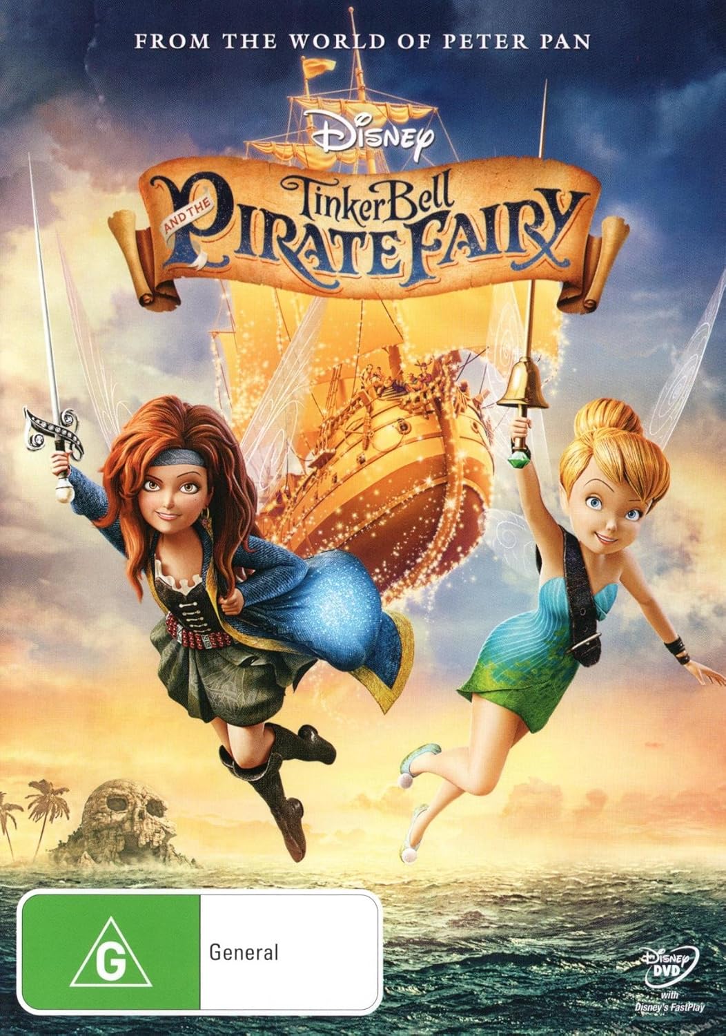 Amazon Com Tinker Bell And The Pirate Fairy Non Usa Format Pal Region 4 Import Australia Peggy Holmes Movies Tv