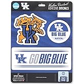 University of Kentucky Team Spirit Adhesive Vinyl Decals - Fun Set of Kentucky Wildcats Stickers for Car, Window, or Laptop