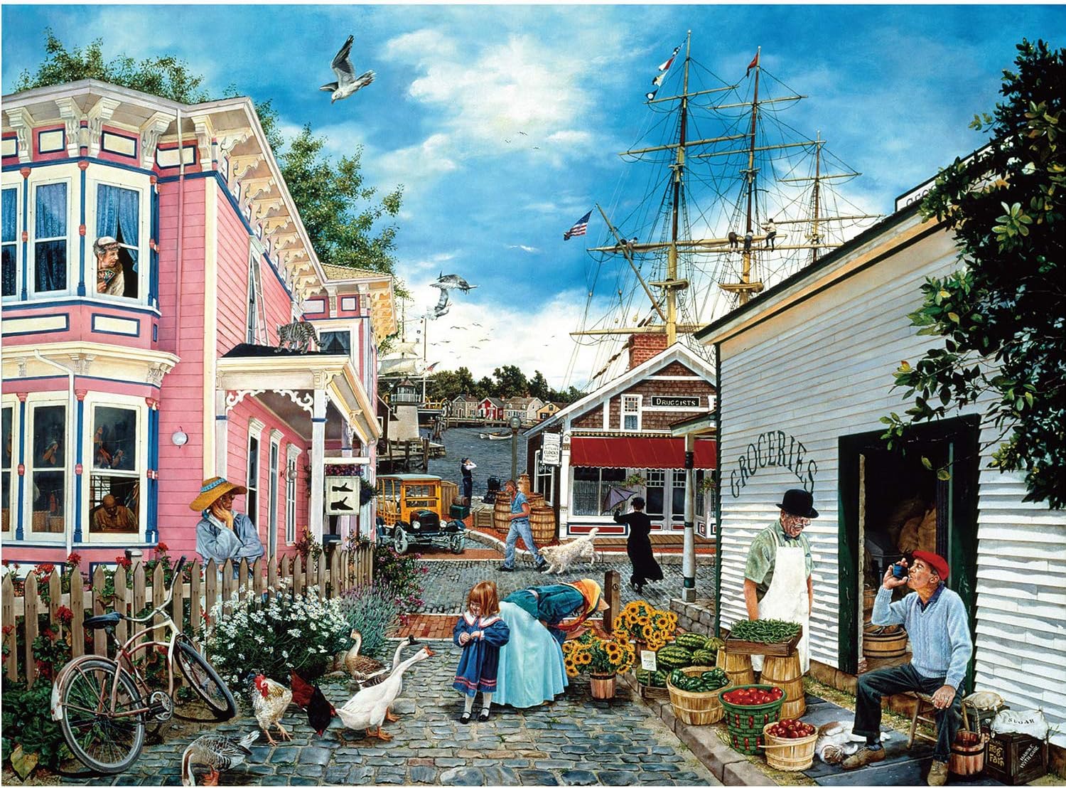 Puzzle for Adult 1000 pieces Large Jigsaw Puzzles Sets for Family (Color2)