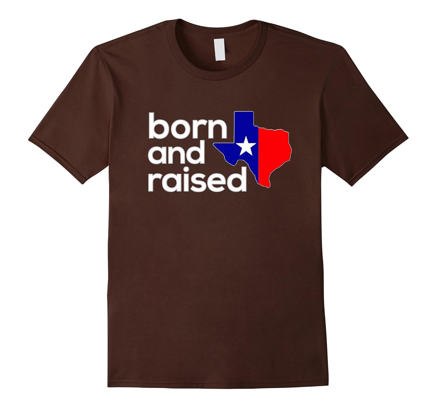 Born and Raised in Texas Pride Tee Shirt-anz