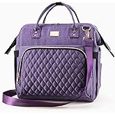 Weitars Lunch Bag for Women Cute Lunch Bag For Work,Insulated LunchBox Lunch Purse Leakproof Wide-Open Lonchera Lunchbag Lunch Tote With Pockets And Adjustable Strap For Office Picnic Beach