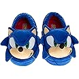 SEGA Sonic the Hedgehog Slippers - Kids House Shoes Lightweight Plush Warm Comfort Soft Aline Slipper (toddlers - little kids)