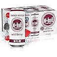 Hiball Energy Seltzer Water, Caffeinated Sparkling Water Made with Vitamin B12 and Vitamin B6, Sugar Free (8 pack of 16 Fl Oz