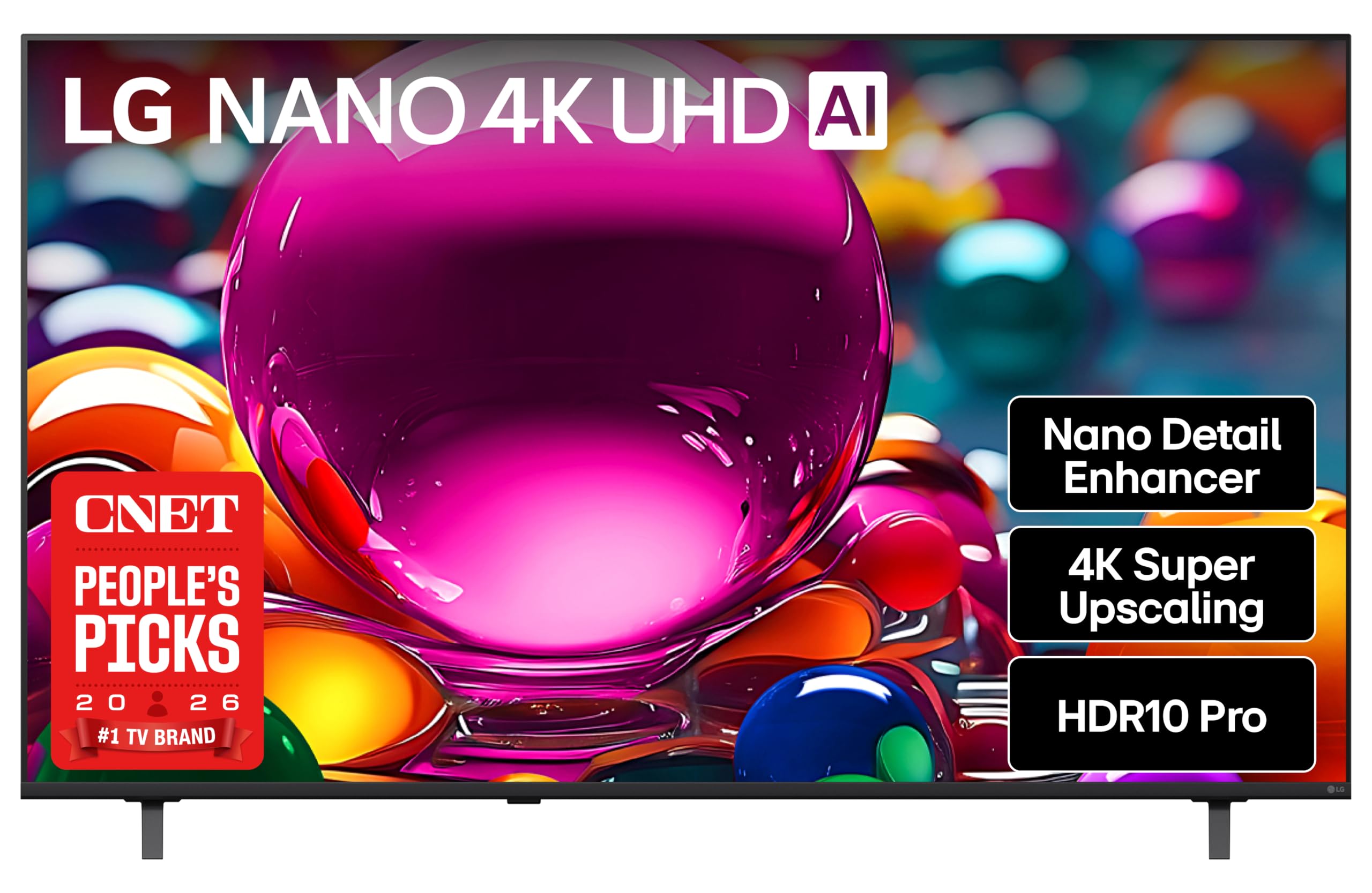 LG 65 inch Class LG NANO 4K UHD AI NU85 4K Smart TV 2026