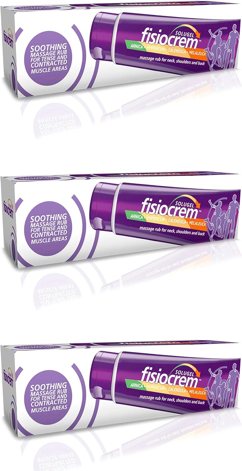 Fisiocrem - PACK 3 u. FISIOCREM SOLUGEL CREMA 250 ml - fisiocrem_250ml-pack3: Amazon.es: Salud y cuidado personal