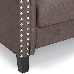 Furinno Bastia Vintage Modern Chesterfield Button