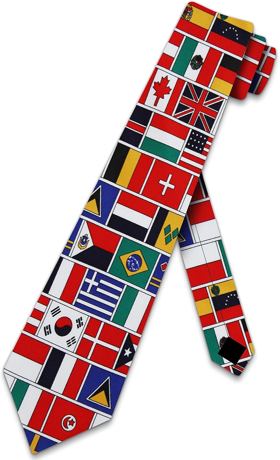 World FLAGS Neckties TIES Mens International Flag Necktie Amazon.co.uk